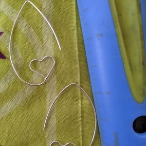 Sterling silver slide in earrings